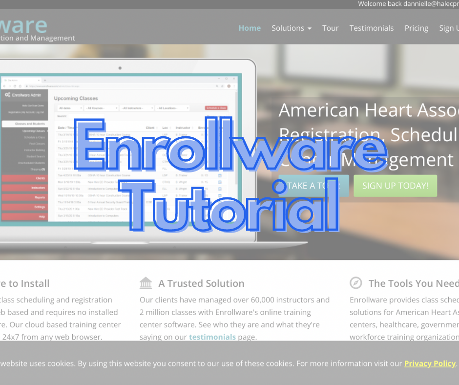 Enrollware Tutorial